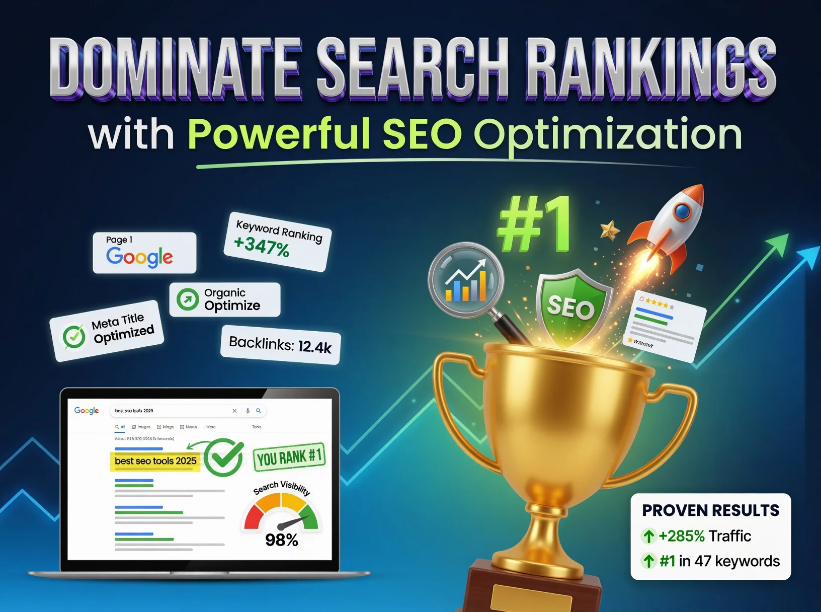 Dominate Search Rankings with Powerful SEO Optimization