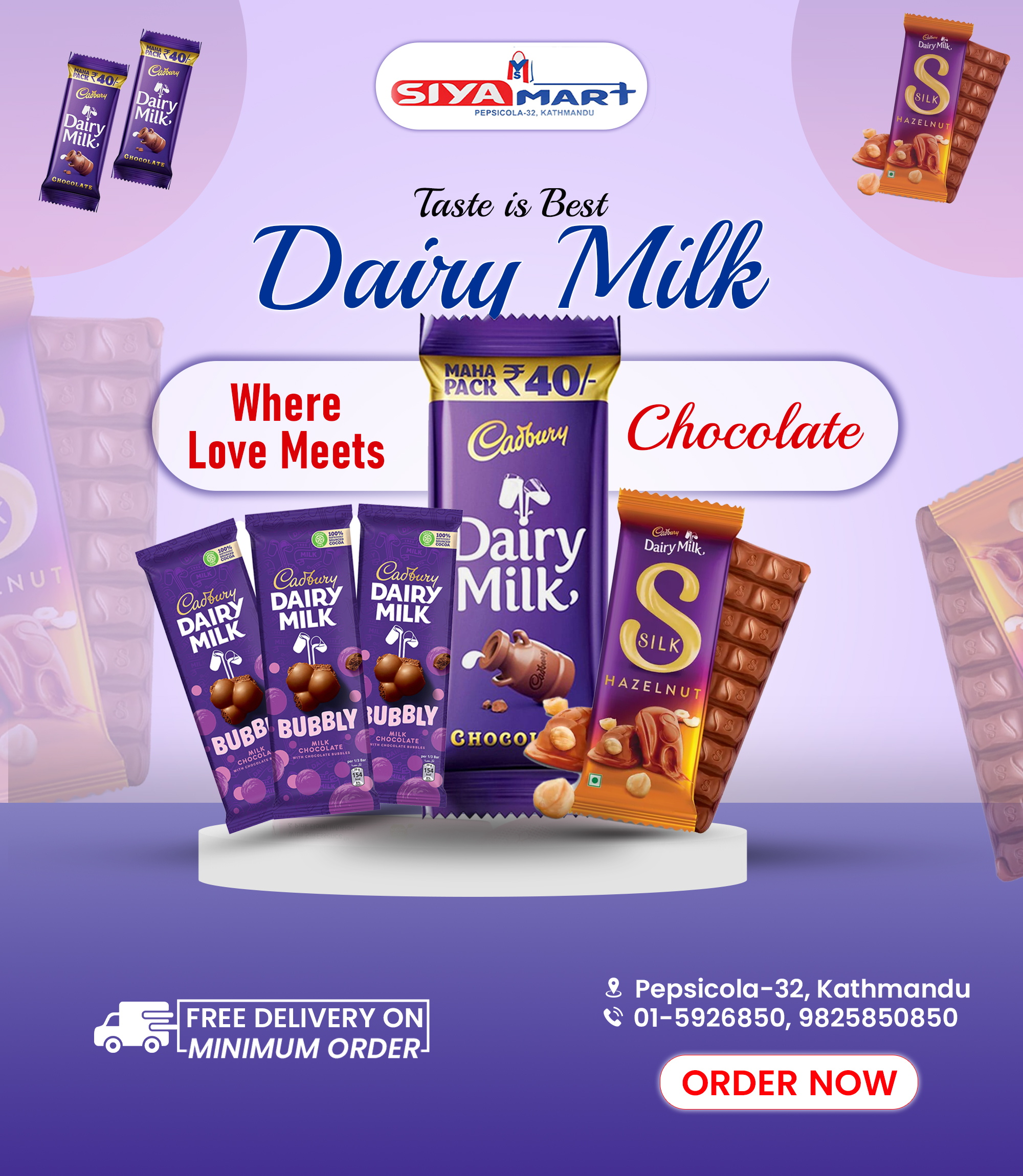 SiyaMart  Choclate  Post