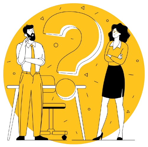 Mobile App FAQ Illustration